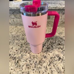 Stanley Pink 40oz Travel Mug with Handle